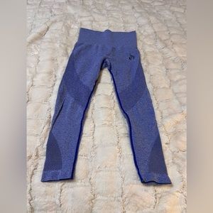 Ryder Wear blue seamless leggings.  Size small.